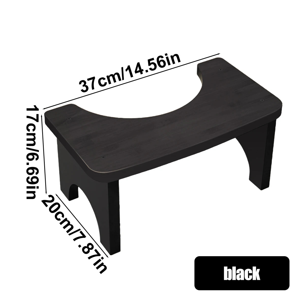 Sturdy Portable Bamboo Toilet Squat Stool for Adults,Wide and Stable,Bathroom Potty Stool,Easy to Use and Clean, Portable Design (Copy)
